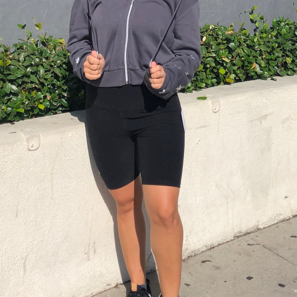 Beyond yoga soft biker shorts